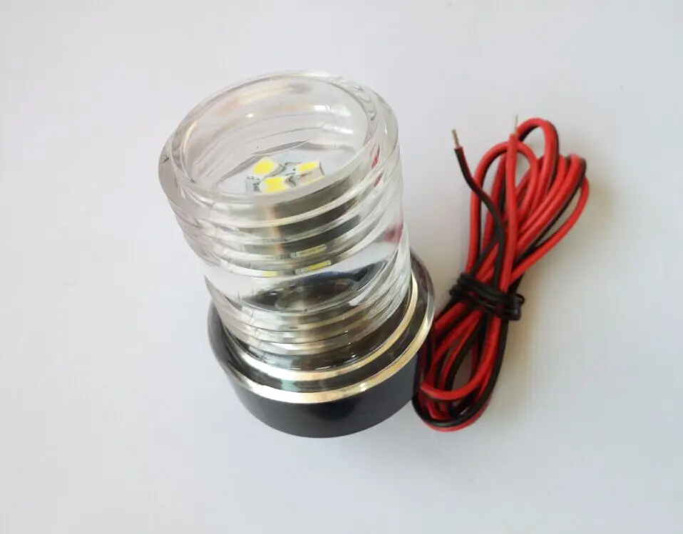 Marine Boat Yacht Anchor Light 12V White Plastic All Round 360 Degree LED Navigation Light
Marine Boat Yacht Anchor Light 12V White Plastic All Round 360 Degree LED Navigation Light
