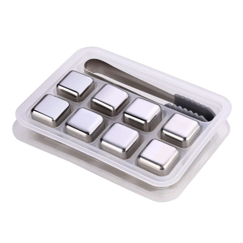 Stainless Steel Ice Cubes, Reusable Chilling Stones for Whiskey Wine, Keep Your Drink Cold Longer, SGS Test Pass
Stainless Steel Ice Cubes, Reusable Chilling Stones for Whiskey Wine, Keep Your Drink Cold Longer, SGS Test Pass