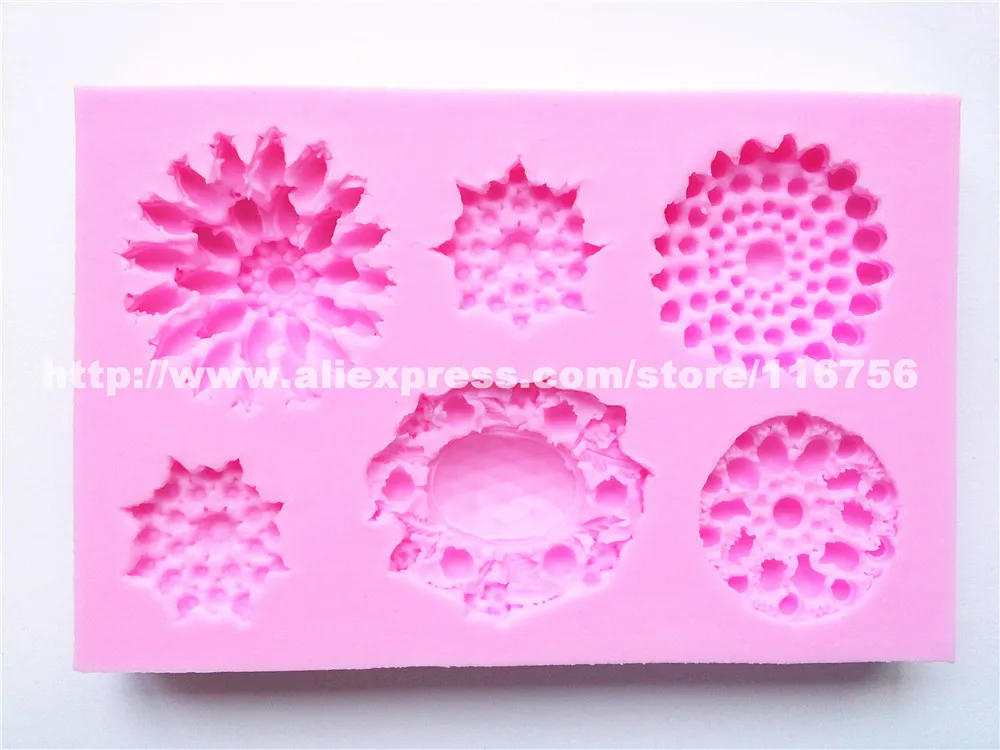 Free Shipping Gem Flower Shaped Silicone Mold Cake Decoration Fondant Cake 3D Food Grade Silicone Mould 171
Free Shipping Gem Flower Shaped Silicone Mold Cake Decoration Fondant Cake 3D Food Grade Silicone Mould 171