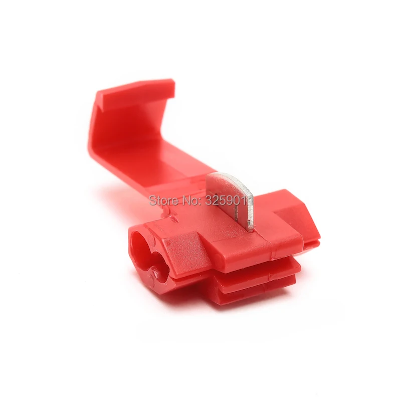 500PCS Quick Splice Terminals Crimp Non Destructive Without Breaking Line AWG 22-18 Red Connection Clip Wire Maintenance Tools
500PCS Quick Splice Terminals Crimp Non Destructive Without Breaking Line AWG 22-18 Red Connection Clip Wire Maintenance Tools
