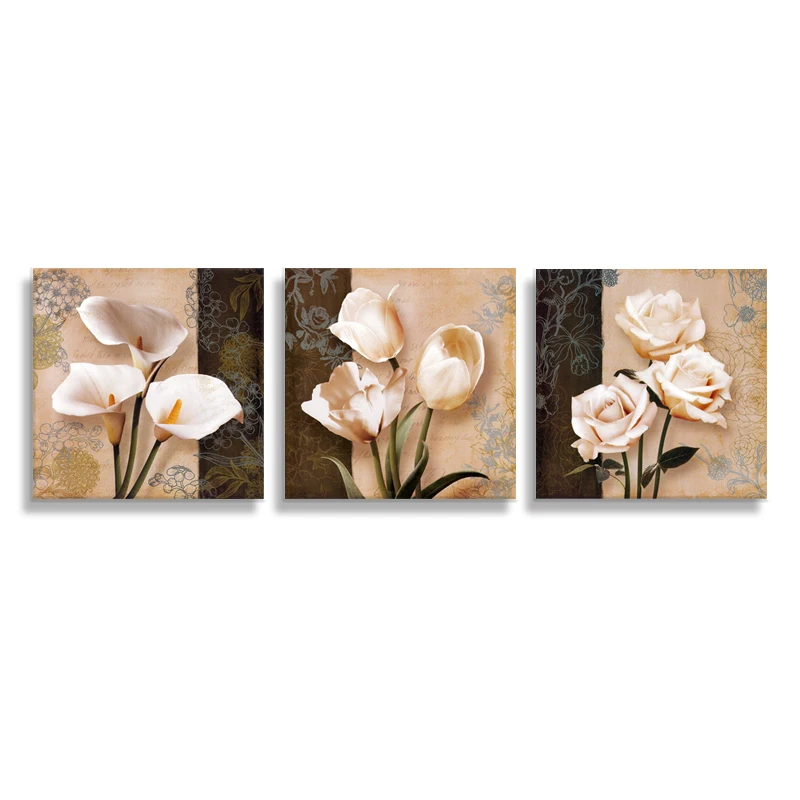 Pack of 3 Unframed Wall Art Canvas Painting Abstract Flower Picture Abstract Oil Painting on Canvas for Home Room Decor
Pack of 3 Unframed Wall Art Canvas Painting Abstract Flower Picture Abstract Oil Painting on Canvas for Home Room Decor