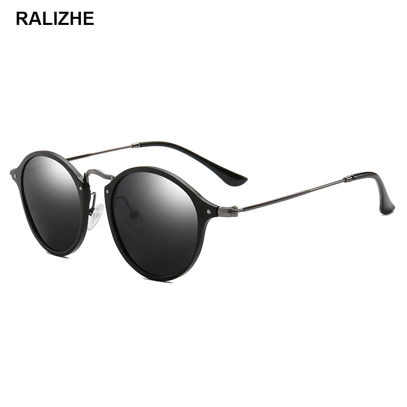 RALIZHE Brand Designer Fashion Polarized Sunglasses Round Driving Vintage Retro Aluminum Magnesium For Mens Womens Sun Glasses
RALIZHE Brand Designer Fashion Polarized Sunglasses Round Driving Vintage Retro Aluminum Magnesium For Mens Womens Sun Glasses