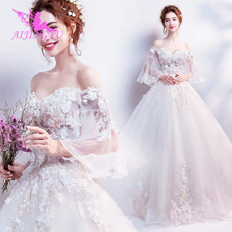AIJINGYU 2021 2020 communion Customized new hot selling cheap ball gown lace up back formal bride dresses wedding dress TJ338
AIJINGYU 2021 2020 communion Customized new hot selling cheap ball gown lace up back formal bride dresses wedding dress TJ338