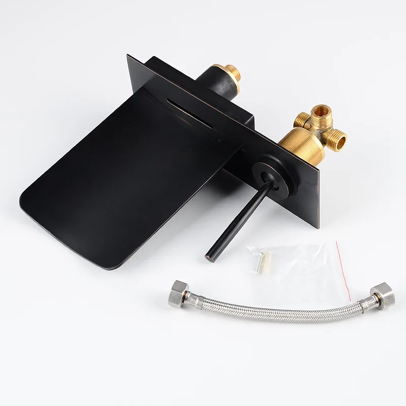 Basin Faucets Modern Wall Faucet Led Taps Black Chrome Faucet For Bathroom Sanitary Ware Nozzle For Faucet Led Mixer LH-16813
Basin Faucets Modern Wall Faucet Led Taps Black Chrome Faucet For Bathroom Sanitary Ware Nozzle For Faucet Led Mixer LH-16813