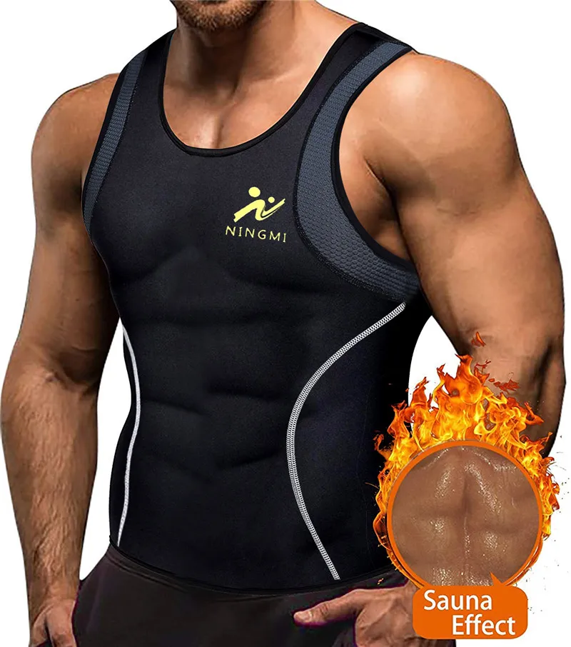 NINGMI Sports Shirt Mens Slimming Vest Fitness Tights Weight Loss Neoprene Sauna Waist Trainer Body Shapers Breathable Tank Top
NINGMI Sports Shirt Mens Slimming Vest Fitness Tights Weight Loss Neoprene Sauna Waist Trainer Body Shapers Breathable Tank Top