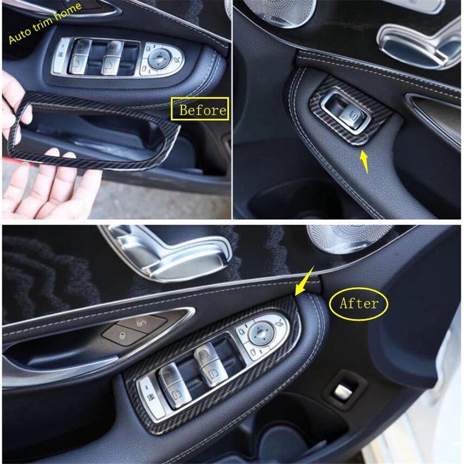 Lapetus Door Armrest Window Lift Button Cover Trim Fit For Mercedes Benz GLC X253 2015 - 2021 Matte / Carbon Fiber ABS
Lapetus Door Armrest Window Lift Button Cover Trim Fit For Mercedes Benz GLC X253 2015 - 2021 Matte / Carbon Fiber ABS