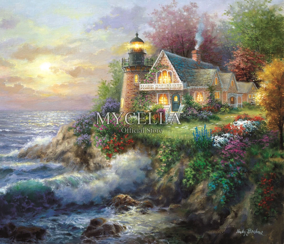 5d Diy Diamond Painting Full Cross Stitch Diamond Mosaic Cabins Houses Lighthouses Ocean Diamond Embroidery Home Decor Posters
5d Diy Diamond Painting Full Cross Stitch Diamond Mosaic Cabins Houses Lighthouses Ocean Diamond Embroidery Home Decor Posters