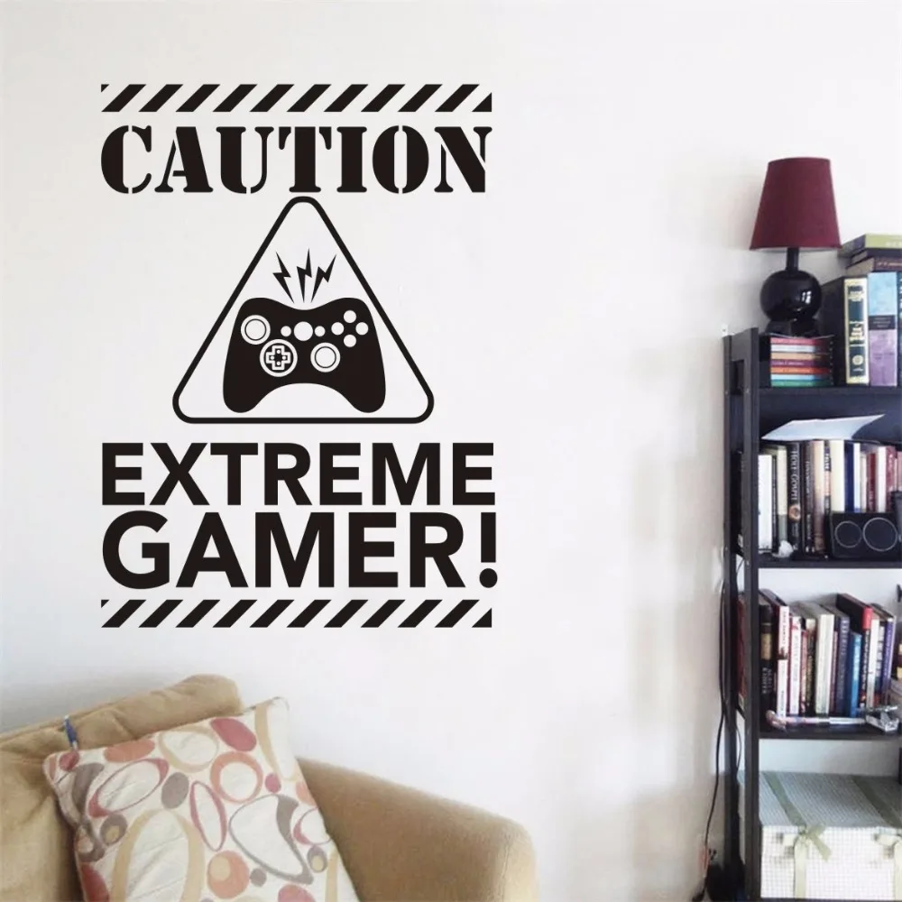 Extreme Gamer Wall Video Games Wall Sticker For Kids Room Kid bedroom Wall Decoration Art Mural Home Decoration For Nursery H394
Extreme Gamer Wall Video Games Wall Sticker For Kids Room Kid bedroom Wall Decoration Art Mural Home Decoration For Nursery H394