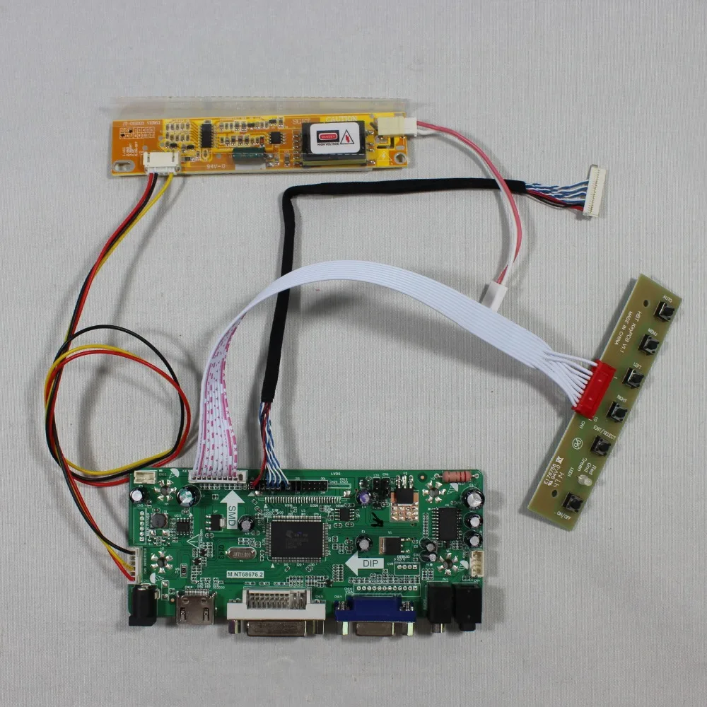 Плата контроллера аудиосигнала H DMI VGA DVI для ЖК-дисплея 12,1 дюймов LTD121EX1R 1280x768
Плата контроллера аудиосигнала H DMI VGA DVI для ЖК-дисплея 12,1 дюймов LTD121EX1R 1280x768