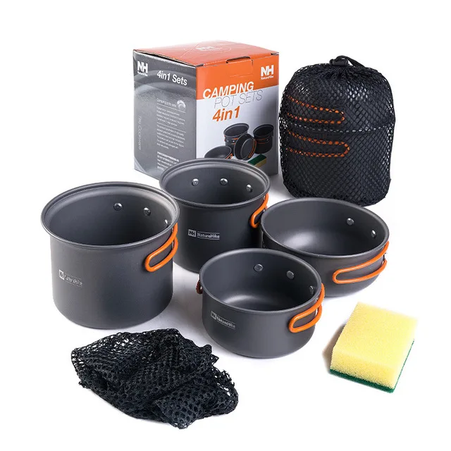 Naturehike 2-3 человек кемпинг горшок наборы портативная уличная посуда NH15T401-G
Naturehike 2-3 человек кемпинг горшок наборы портативная уличная посуда NH15T401-G