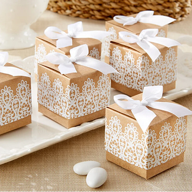 AVEBIEN 50pcs Kraft Favor Box Baby Shower Candy Box Wedding Favor Chocolate Paper Gift Box Packaging Birthday Party Decorations
AVEBIEN 50pcs Kraft Favor Box Baby Shower Candy Box Wedding Favor Chocolate Paper Gift Box Packaging Birthday Party Decorations