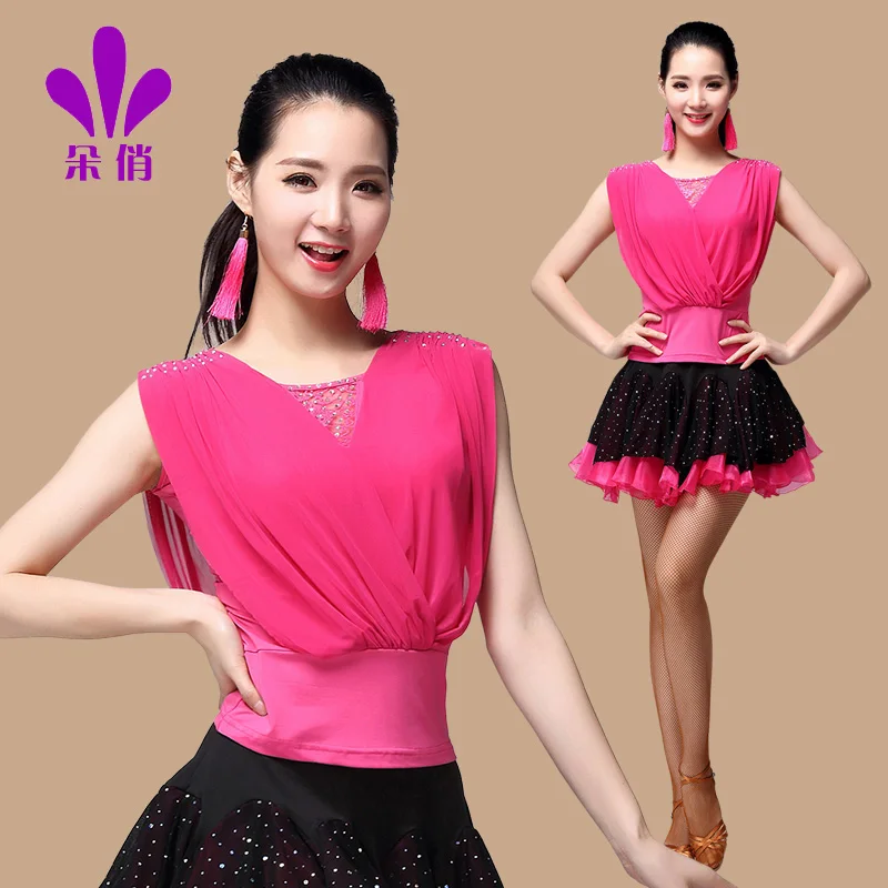 Lady Square Dance Costume Female New Rumba Dance Coat Sleeveless Plus Size Women Latin Dance Clothing Samba Dance Suit B-4350
Lady Square Dance Costume Female New Rumba Dance Coat Sleeveless Plus Size Women Latin Dance Clothing Samba Dance Suit B-4350