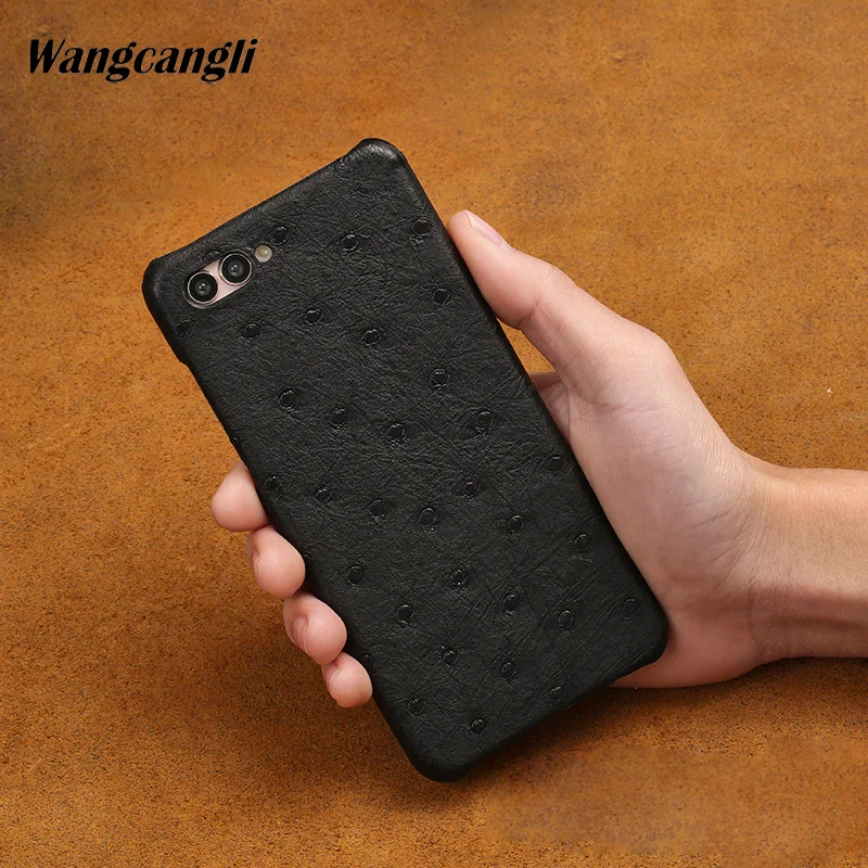 New half-pack mobile phone case for Huawei P20 lite true ostrich skin phone case Luxury Genuine Leather phone protection case
New half-pack mobile phone case for Huawei P20 lite true ostrich skin phone case Luxury Genuine Leather phone protection case