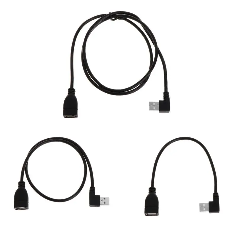 20cm USB Extension Cables Female Type A USB 2.0 To Right Angle 90 Degree Male Plug Cable Cord Adapter
20cm USB Extension Cables Female Type A USB 2.0 To Right Angle 90 Degree Male Plug Cable Cord Adapter