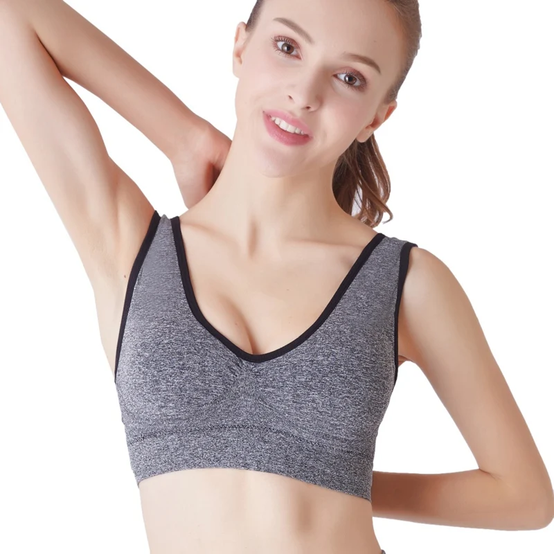 Fashion New Sports Bra Upgraded Version Of Large Size Thin Section With Padded Seamless Yoga Sports No Steel Sports Bra
Fashion New Sports Bra Upgraded Version Of Large Size Thin Section With Padded Seamless Yoga Sports No Steel Sports Bra