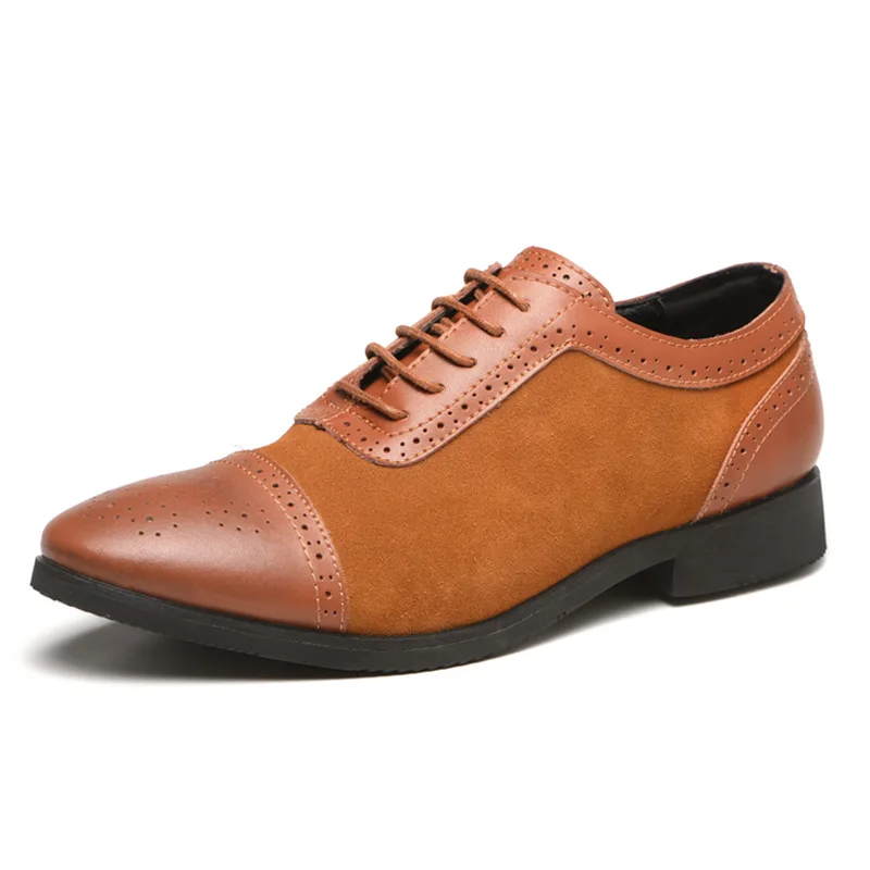 Mens Oxfords Leather Basic Dress Formal Brogue Shoes Man Fashion Classic Europe Luxury Gentry Style Best Sellers New Promotion
Mens Oxfords Leather Basic Dress Formal Brogue Shoes Man Fashion Classic Europe Luxury Gentry Style Best Sellers New Promotion