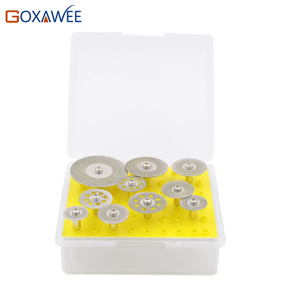 Алмазное лезвие для мини-пилы GOXAWEE, рукоятка для серебристой резки 1/8 дюйма (3 мм) для дрели Dremel, роторный инструмент
Алмазное лезвие для мини-пилы GOXAWEE, рукоятка для серебристой резки 1/8 дюйма (3 мм) для дрели Dremel, роторный инструмент