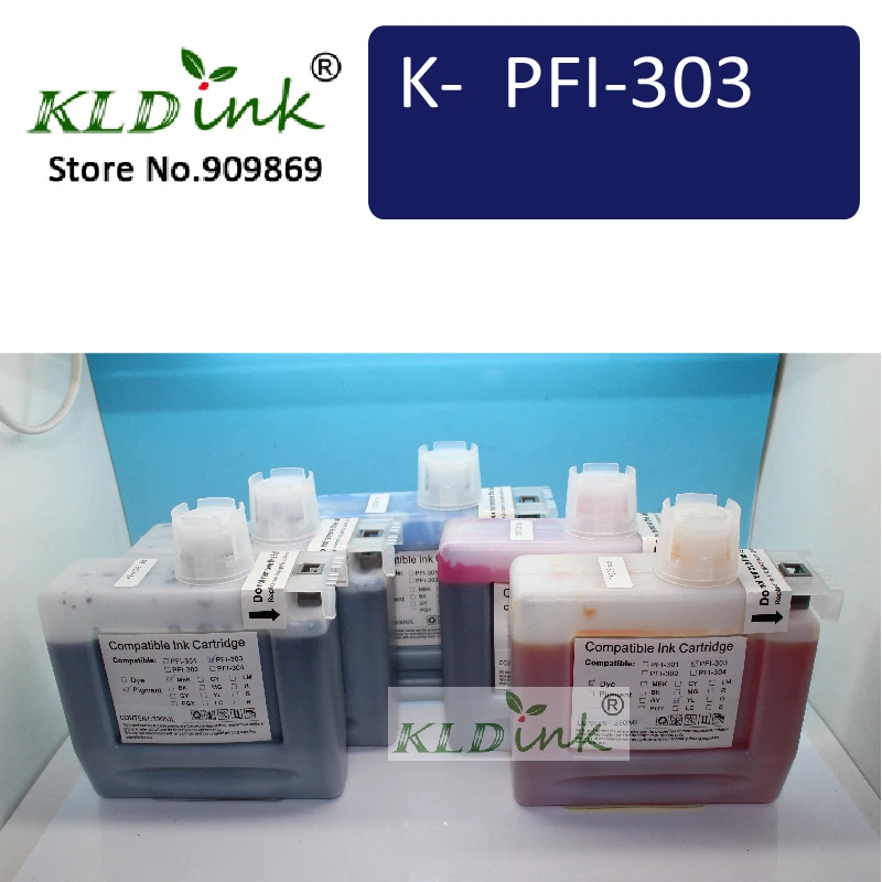 Картридж с чернилами KLDINK - PFI-303 PFI303 совместим с принтером ipf815 ipf825 ipf820 ipf810
Картридж с чернилами KLDINK - PFI-303 PFI303 совместим с принтером ipf815 ipf825 ipf820 ipf810