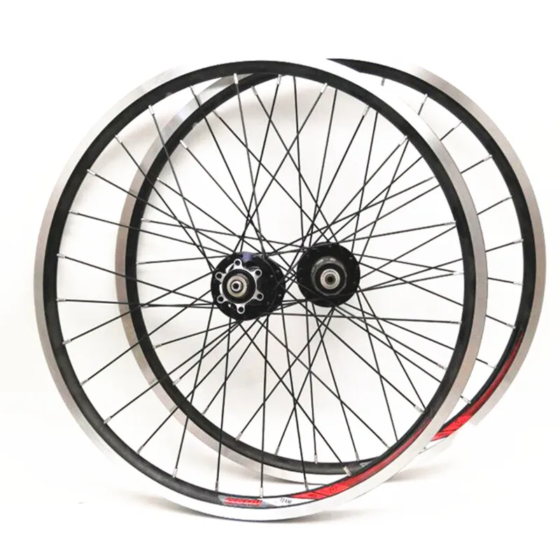Novatec 20inch 406/451 Folding Bike Bicycle Sealed Bearing Hub V Brake Full Black Wheel Set Wheels 100/130/135
Novatec 20inch 406/451 Folding Bike Bicycle Sealed Bearing Hub V Brake Full Black Wheel Set Wheels 100/130/135