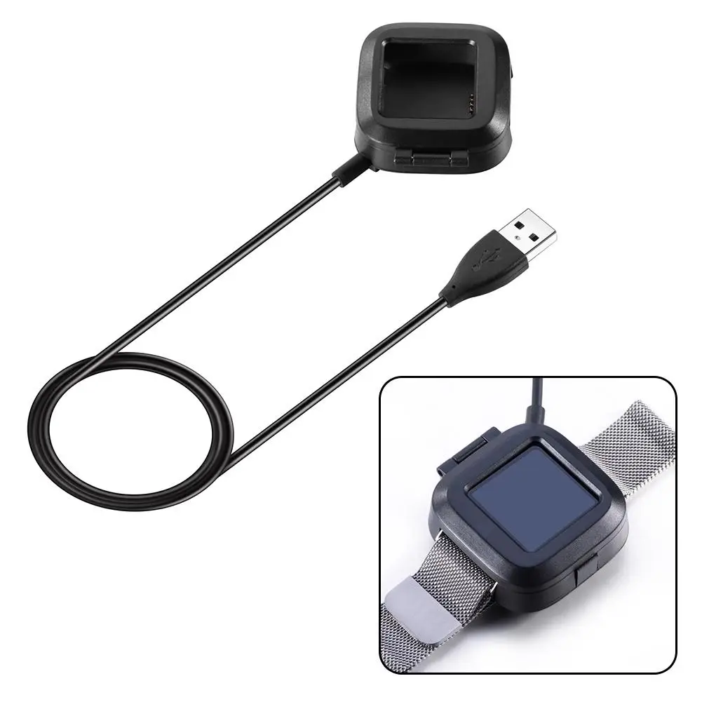 Высокое качество 1 м/3,3 фута USB кабель для зарядки зарядная док-станция для Fitbit Versa Lite Смарт-часы зарядное устройство зарядная станция
Высокое качество 1 м/3,3 фута USB кабель для зарядки зарядная док-станция для Fitbit Versa Lite Смарт-часы зарядное устройство зарядная станция