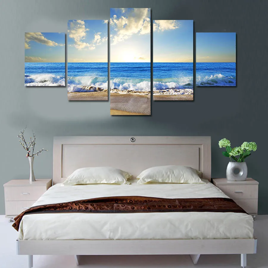 New Hot 5 Panels Hot Sell The Wide Sea Modern Home Wall Decor Painting Canvas Art Painting Wall Picture Unframed
New Hot 5 Panels Hot Sell The Wide Sea Modern Home Wall Decor Painting Canvas Art Painting Wall Picture Unframed