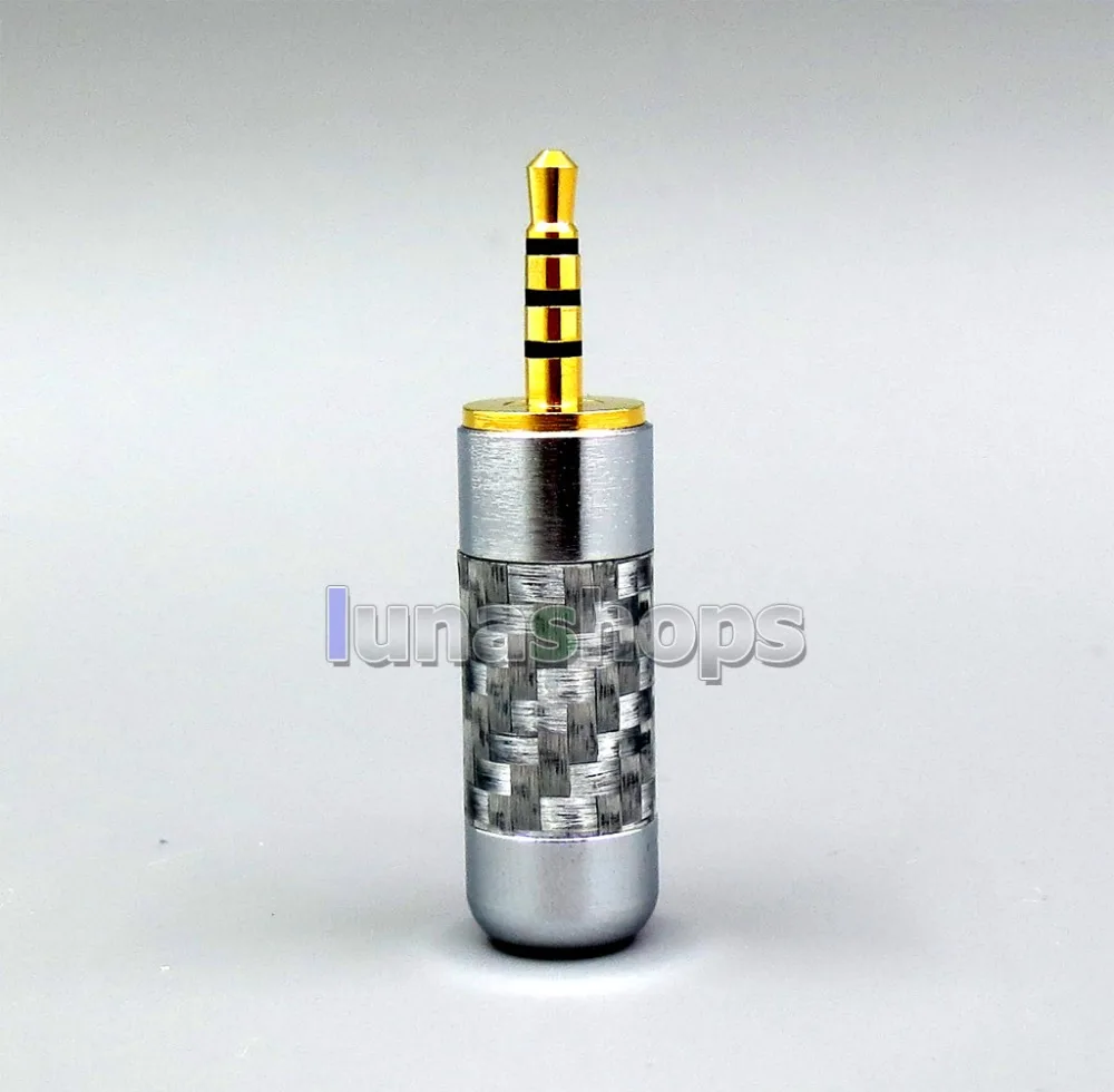 LN006265 Full Copper Flat Steps Carbon Balanced 2.5mm 4 poles TRRS Plug adapter For Astell & Kern AK380 AK240 AK100i KANN AK70
LN006265 Full Copper Flat Steps Carbon Balanced 2.5mm 4 poles TRRS Plug adapter For Astell & Kern AK380 AK240 AK100i KANN AK70