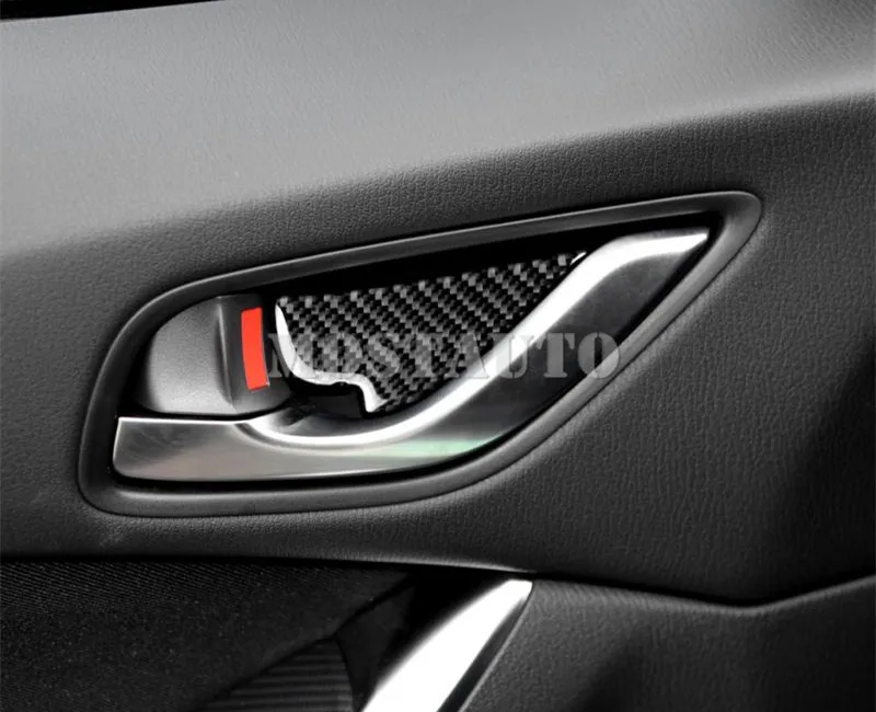 For Mazda CX-5 KF Carbon Fiber Car Door Handle Bowl Trim Cover 2017-2019 4pcs Car Accessories Interior Car Decor Car Trim
For Mazda CX-5 KF Carbon Fiber Car Door Handle Bowl Trim Cover 2017-2019 4pcs Car Accessories Interior Car Decor Car Trim