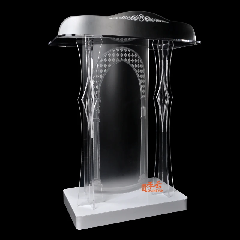 UNIVERSE прозрачный акриловый pulpit стеклянный Подиум напольный Lectern и