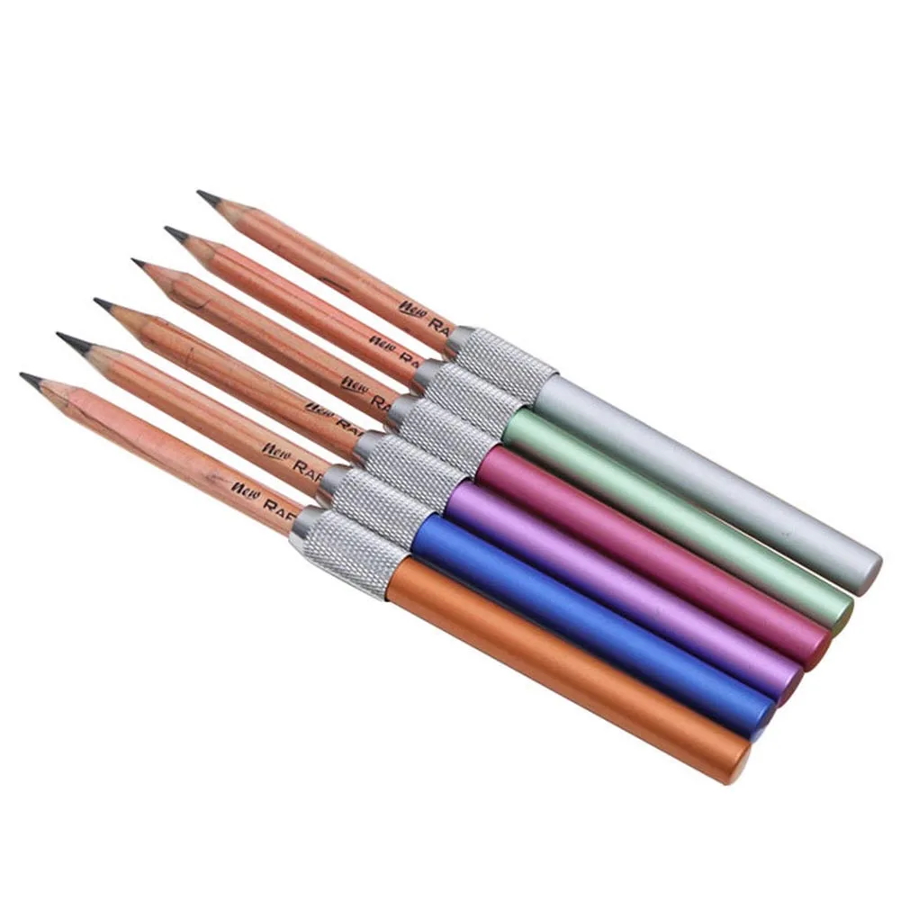 New Arrivals 3pcs Metal Drawing Writing Pencil Extender Holder for Children Painter School Office Stationery Art Supplies
New Arrivals 3pcs Metal Drawing Writing Pencil Extender Holder for Children Painter School Office Stationery Art Supplies