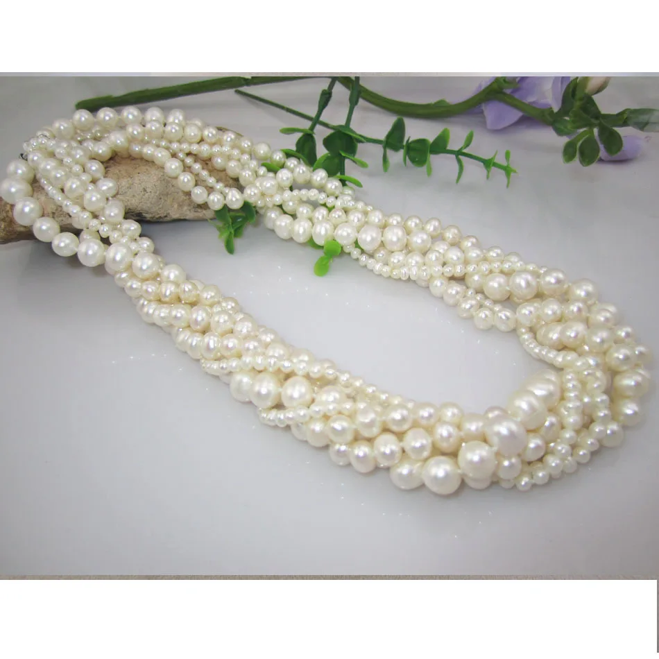 OL Free Shipping Fresh Water Pearl Necklace For Women Multilayer nearround Fashion women Jewelry
OL Free Shipping Fresh Water Pearl Necklace For Women Multilayer nearround Fashion women Jewelry