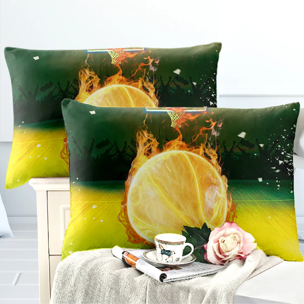 Green Yellow Bedding Set 3D Fire Basketball Duvet Cover Set Sports Design Bedding King Queen Pillowcase Soft Bedclothes 3Pcs D40
Green Yellow Bedding Set 3D Fire Basketball Duvet Cover Set Sports Design Bedding King Queen Pillowcase Soft Bedclothes 3Pcs D40