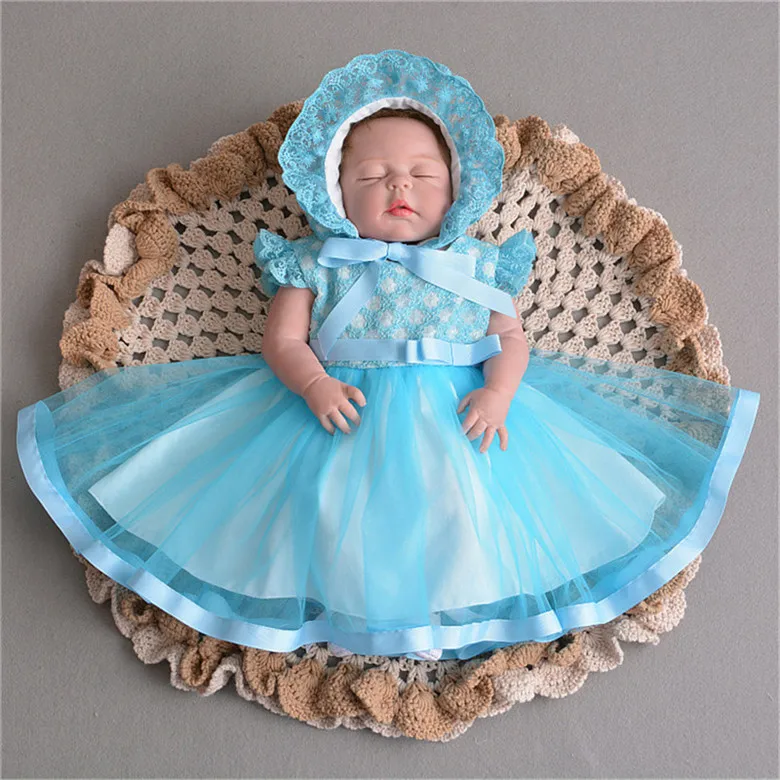 Princess dress GIRL Bebes reborn 22"55cm full silicone reborn baby dolls toys for child gift luxury boneca reborn realista
Princess dress GIRL Bebes reborn 22"55cm full silicone reborn baby dolls toys for child gift luxury boneca reborn realista