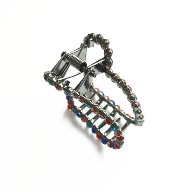 New Rhinestone Crystal Heart Hair Claws Women Hairwear Trendy Geometric Crab Clip Ornaments Hair Clip Wedding Hair Jewelry
New Rhinestone Crystal Heart Hair Claws Women Hairwear Trendy Geometric Crab Clip Ornaments Hair Clip Wedding Hair Jewelry