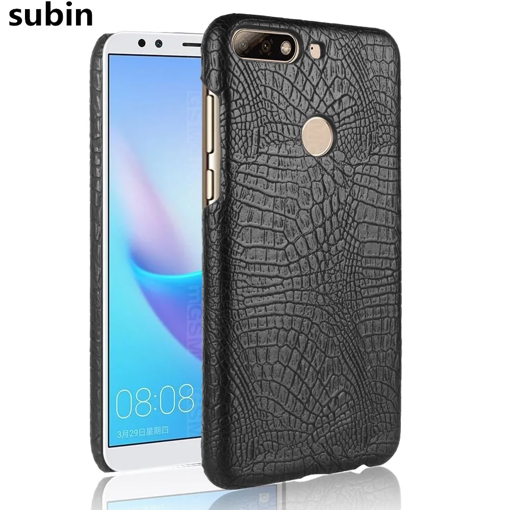 For Huawei Y7 Prime 2018 LDN-LX2 LDN-TL10 L21 Case PU Leather Retro Crocodile Hard Cover For Huawei Y7 Prime 2018 Phone Bag Case
For Huawei Y7 Prime 2018 LDN-LX2 LDN-TL10 L21 Case PU Leather Retro Crocodile Hard Cover For Huawei Y7 Prime 2018 Phone Bag Case