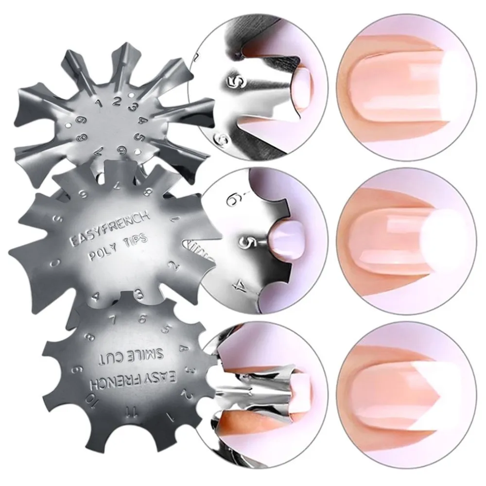 3PCS Nail Design Stamping Plates French Manicure Modeling Shaping Stainless Steel Nail Art For Crystal varnish for stamping
3PCS Nail Design Stamping Plates French Manicure Modeling Shaping Stainless Steel Nail Art For Crystal varnish for stamping