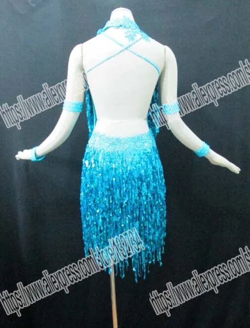 Latin dance/Waltz Tango New Competition salsa Latin dance dress Girls/Women Sequin cloth Dance/Perform Costume/Wear L-1076
Latin dance/Waltz Tango New Competition salsa Latin dance dress Girls/Women Sequin cloth Dance/Perform Costume/Wear L-1076