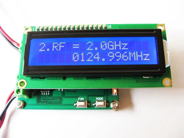 1PCS X ,The new frequency meter high frequency 10MHz-2.4GHz / LF 0-50MHz + Counter, Free shipping
1PCS X ,The new frequency meter high frequency 10MHz-2.4GHz / LF 0-50MHz + Counter, Free shipping