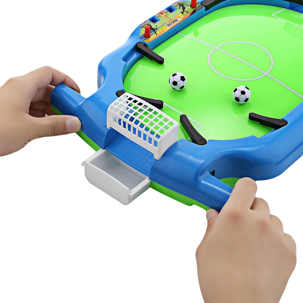 New abletop Shoot 2 Players Mini Table Football Indoor Game Desktop Soccer Board Game for Children Sports Interactive Toys
New abletop Shoot 2 Players Mini Table Football Indoor Game Desktop Soccer Board Game for Children Sports Interactive Toys
