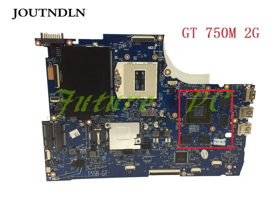 Материнская плата JOUTNDLN для ноутбука HP ENVY 15 J105TX J 741653 501 гнездо DDR3 947 HM86 W/ GT750M 2G GPU