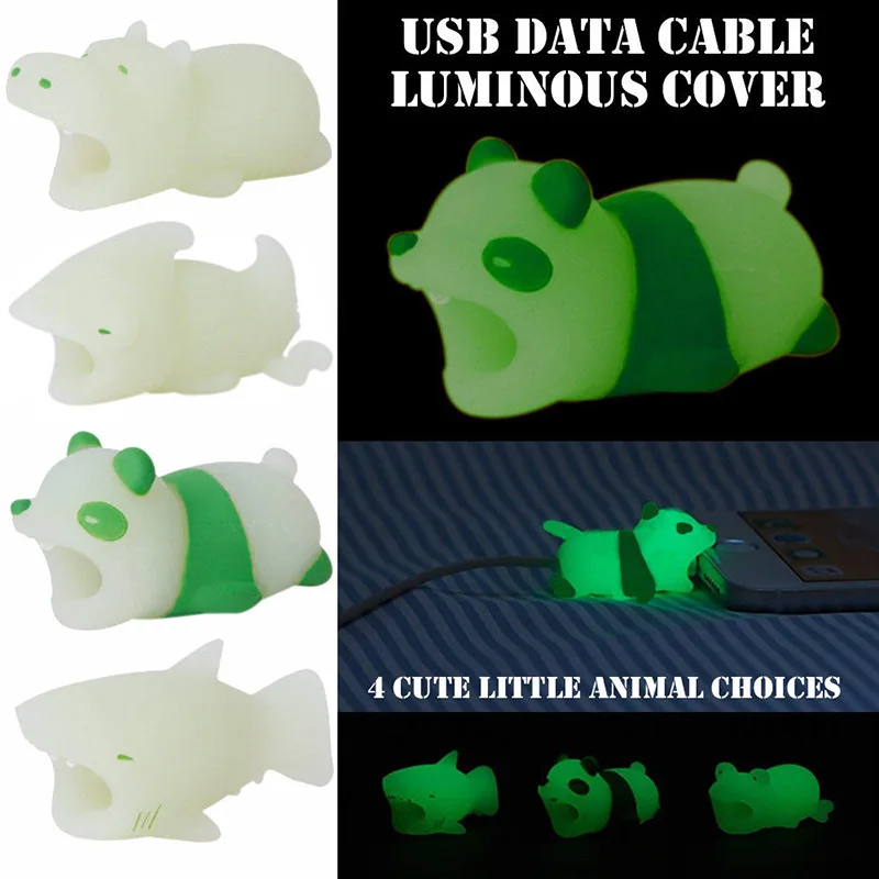 2pcs Cable Winder Luminous Cartoon USB Charger Data Cable Cord Protector Charging line saver For iphone 8 7 6 USB cable protect
2pcs Cable Winder Luminous Cartoon USB Charger Data Cable Cord Protector Charging line saver For iphone 8 7 6 USB cable protect