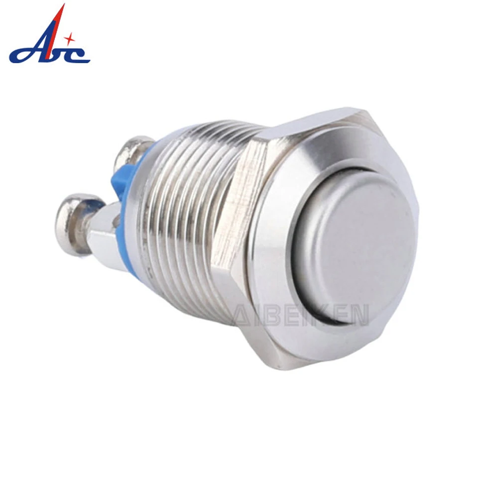 12 мм Винтовая клемма металлическая кнопка высокого смыва 2pin нормально открывается 1 без коротких кнопочных переключателей сброса
12 мм Винтовая клемма металлическая кнопка высокого смыва 2pin нормально открывается 1 без коротких кнопочных переключателей сброса