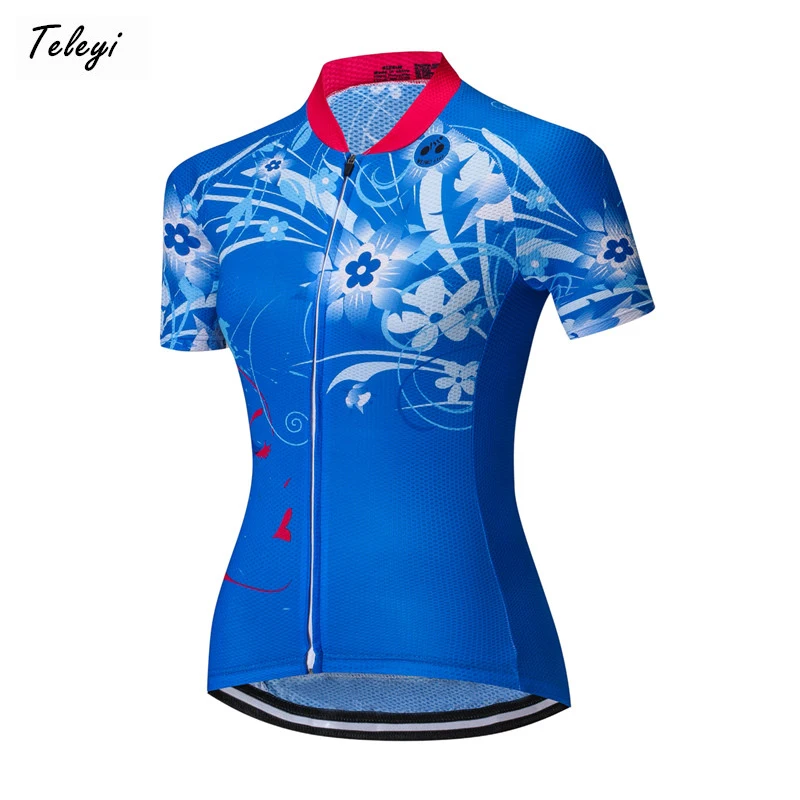 Teleyi Women Cycling Jersey Shirt 2017 Outdoor Cycling Clothing Summer Short mtb Bicycle Jersey Bike Wear Clothes Ropa Ciclismo
Teleyi Women Cycling Jersey Shirt 2017 Outdoor Cycling Clothing Summer Short mtb Bicycle Jersey Bike Wear Clothes Ropa Ciclismo