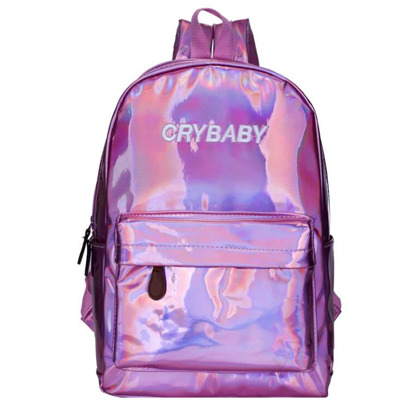 Mini Travel Bags Silver Blue Pink Laser Backpack Women Girls Bag PU Leather Holographic Backpack School Bags for Teenage Girls
Mini Travel Bags Silver Blue Pink Laser Backpack Women Girls Bag PU Leather Holographic Backpack School Bags for Teenage Girls