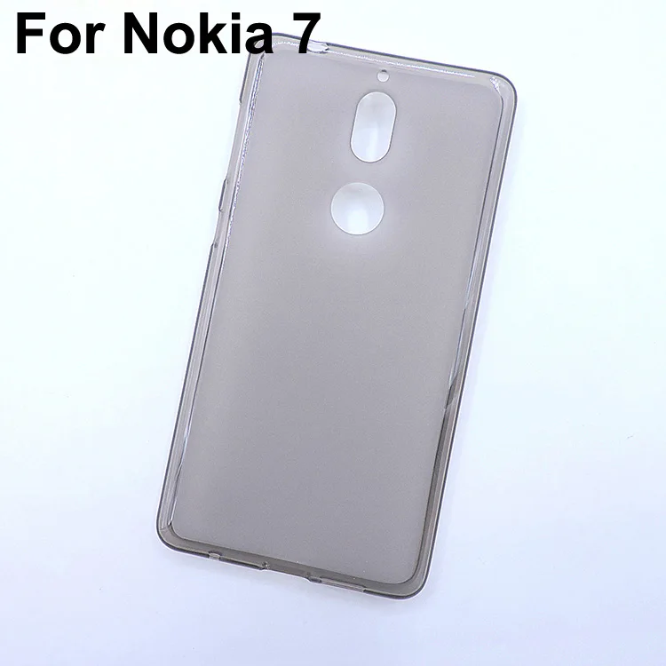 Мягкий чехол из ТПУ для NOKIA 7 силиконовый Nokia7 защитная сумка|funda silicon|tpu casefundas nokia |