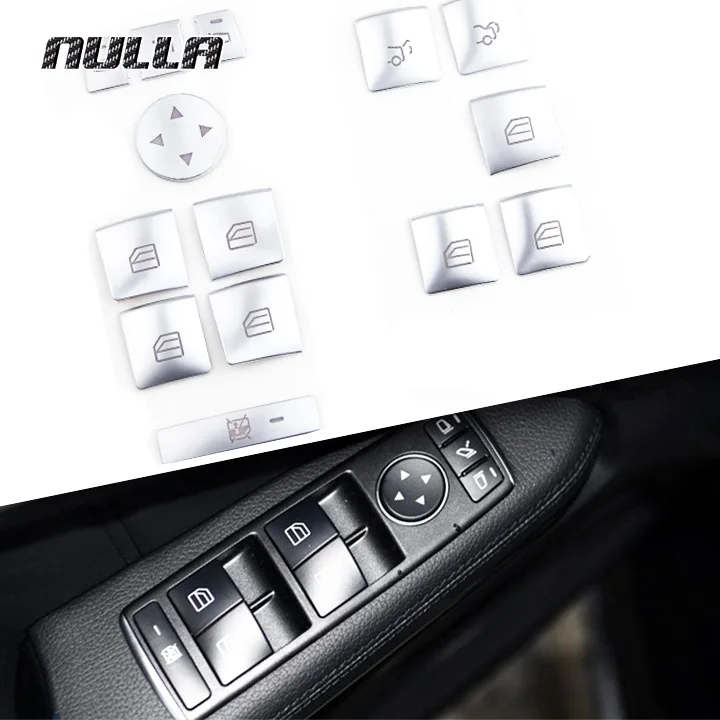 NULLA ABS наклейка на кнопки переключателя интерьера двери окна для Mercedes Benz A B C W204 E W212 GLA CLA GLK GL ML GLE Class
NULLA ABS наклейка на кнопки переключателя интерьера двери окна для Mercedes Benz A B C W204 E W212 GLA CLA GLK GL ML GLE Class