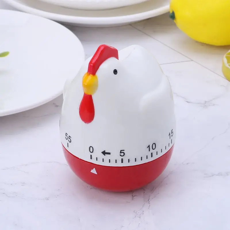 Cute Hen Shape Kitchen Cooking Timer Mechanical Countdown Clock Alarm Reminder Tool Home Decor
Cute Hen Shape Kitchen Cooking Timer Mechanical Countdown Clock Alarm Reminder Tool Home Decor