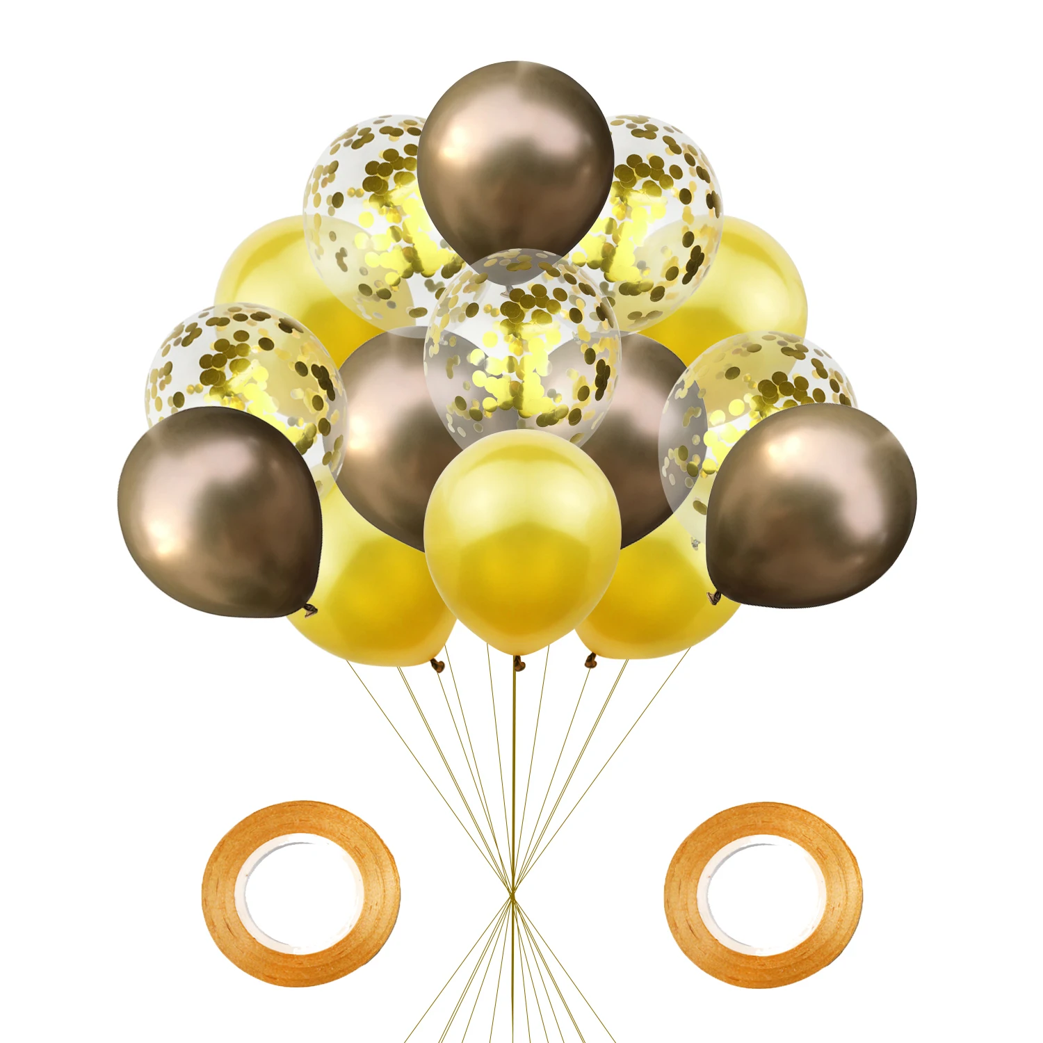 ZLJQ 17pcs/set Chrome Metallic Balloons Party Decorations Sequin Confetti Balloons Helium Balloons For Wedding Birthday Decor 6D
ZLJQ 17pcs/set Chrome Metallic Balloons Party Decorations Sequin Confetti Balloons Helium Balloons For Wedding Birthday Decor 6D
