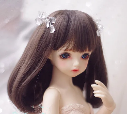 Doll wigs dark brown color medium-length pear curly wigs available for 1/8 1/6 1/4 1/3 BJD SD DD MDD doll accessories
Doll wigs dark brown color medium-length pear curly wigs available for 1/8 1/6 1/4 1/3 BJD SD DD MDD doll accessories