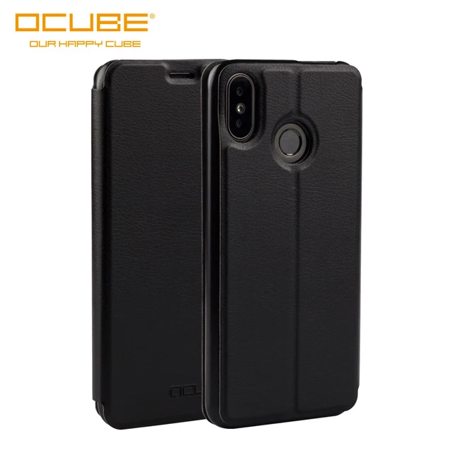 Ocube Homtom C2 роскошный чехол защитный флип из искусственной кожи для смартфона 5