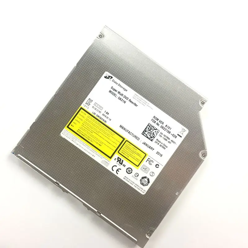 Оригинальный новый для HL GA31N Superdrive 8X DL DVD CD RW ГОРЕЛКА многозаписывающий слот 12 7 мм